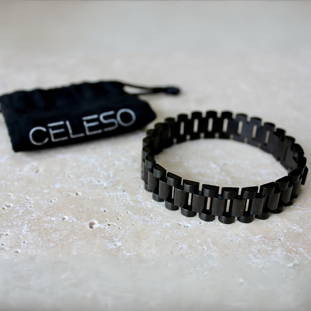 PRESIDENT BRACELET BLACK - Celeso
