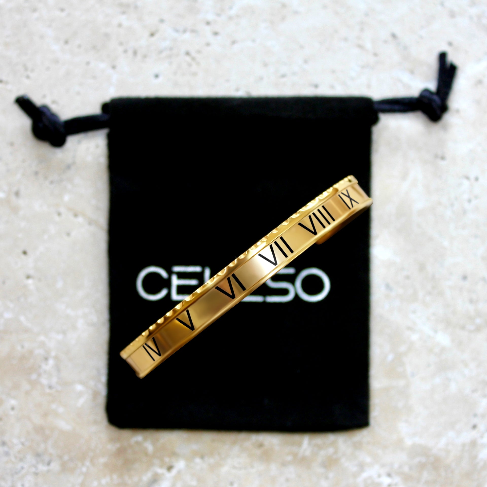 ROMAN BEZELET DOUBLE GOLD - Celeso