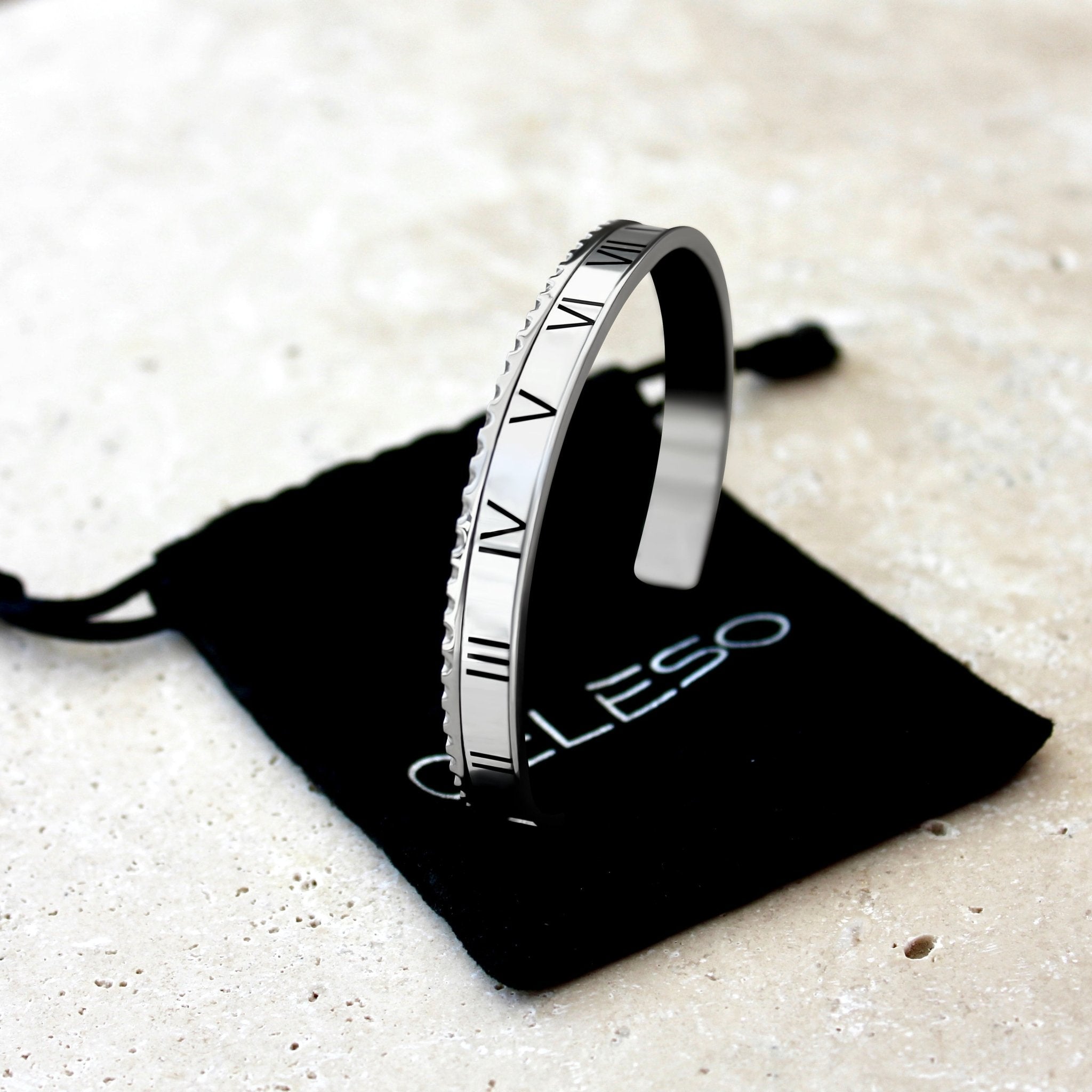 ROMAN BEZELET DOUBLE SILVER - Celeso