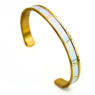 ROMAN BEZELET GOLD/WHITE - Celeso