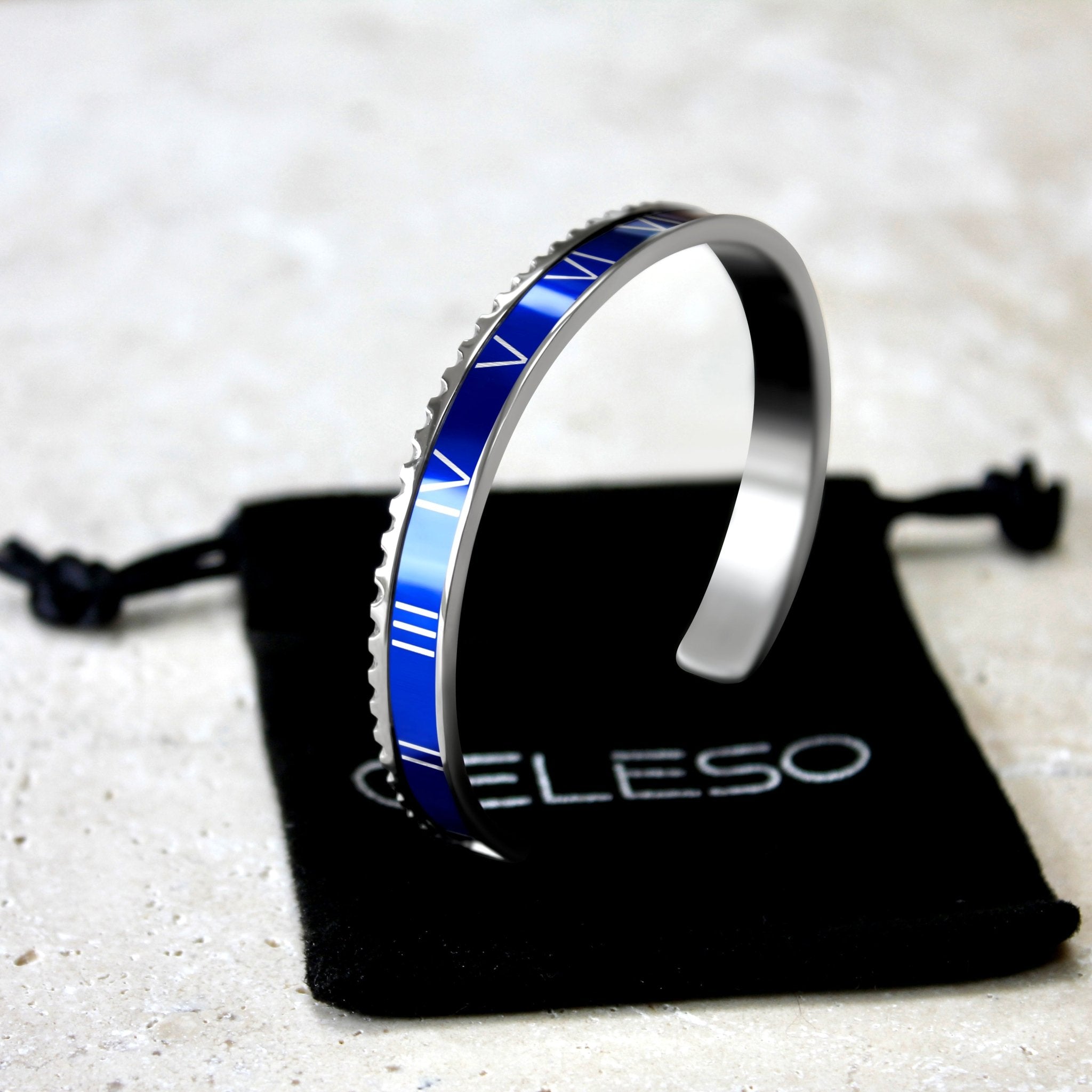ROMAN BEZELET ROYAL BLUE - Celeso