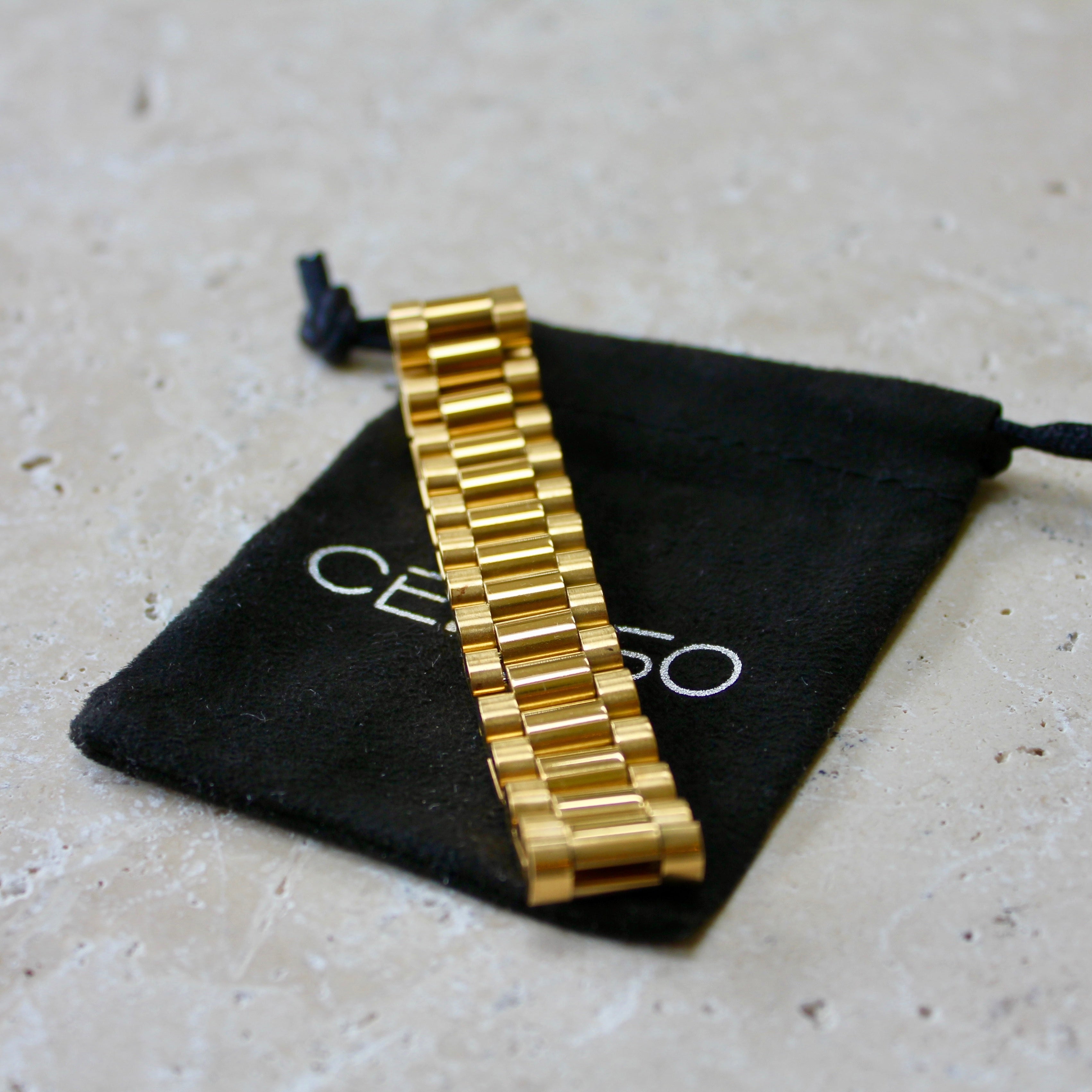 PRESIDENT BRACELET GOLD