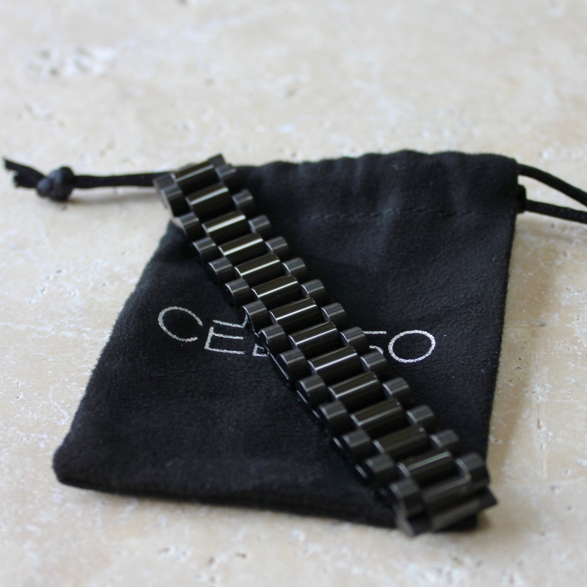 PRESIDENT BRACELET BLACK - Celeso