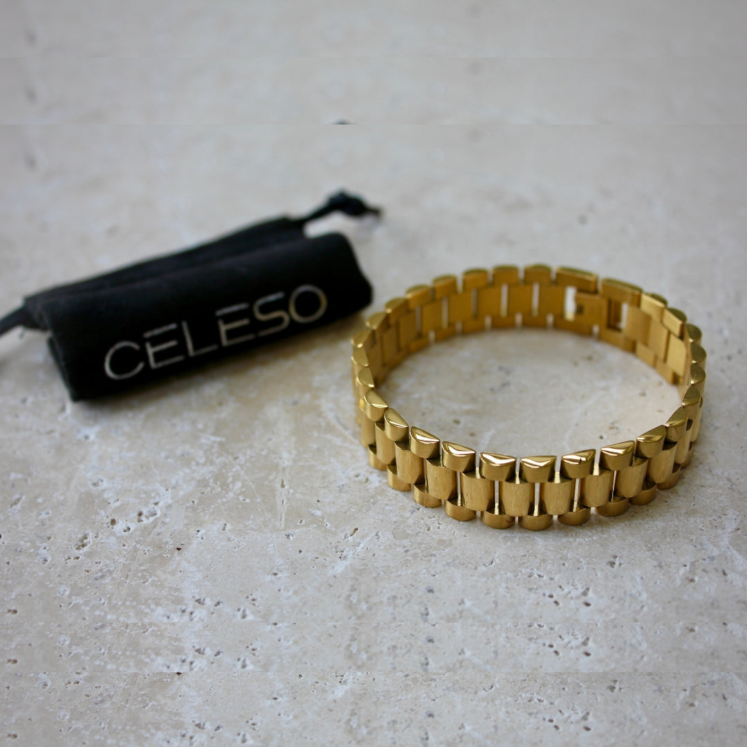 PRESIDENT BRACELET GOLD