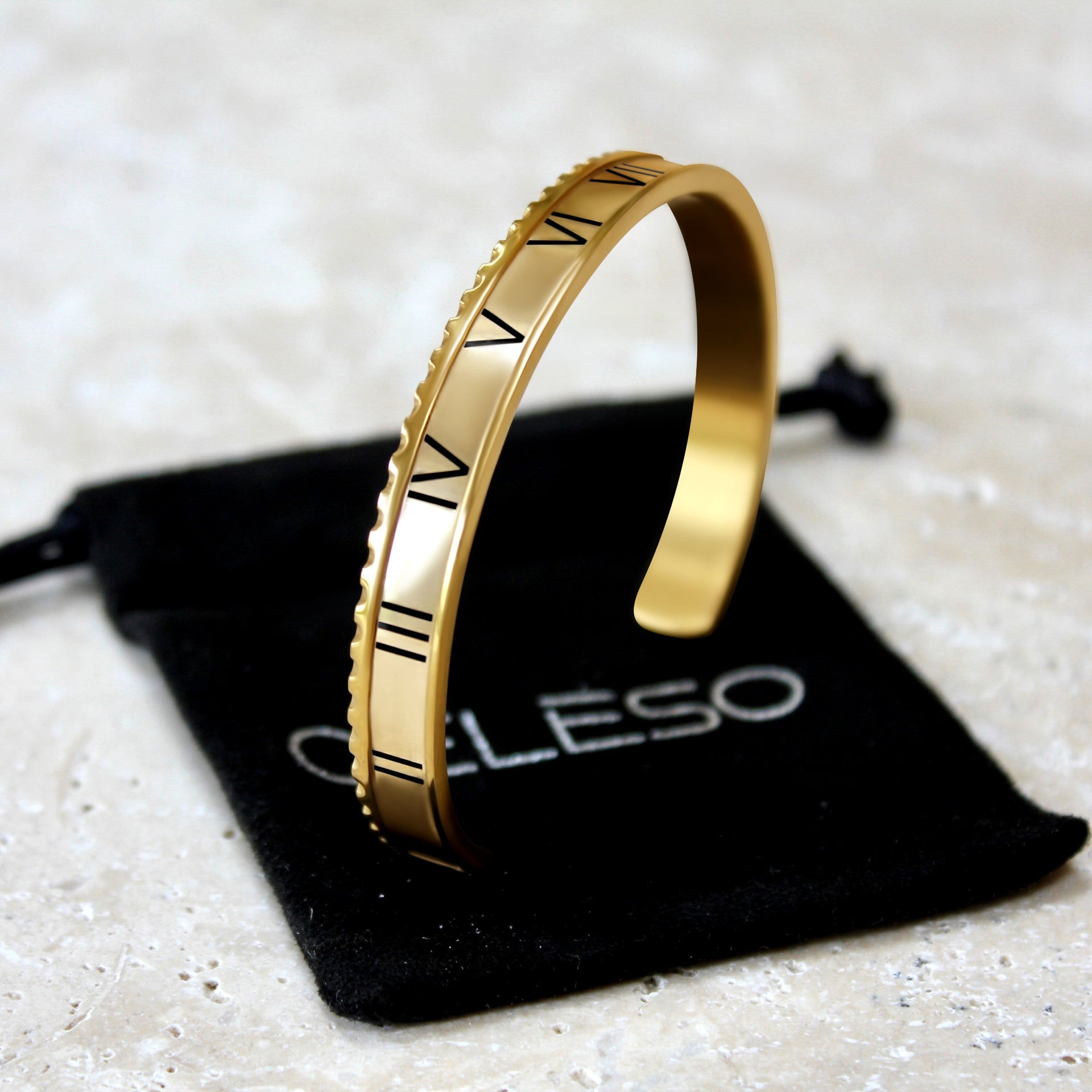 ROMAN BEZELET DOUBLE GOLD - Celeso