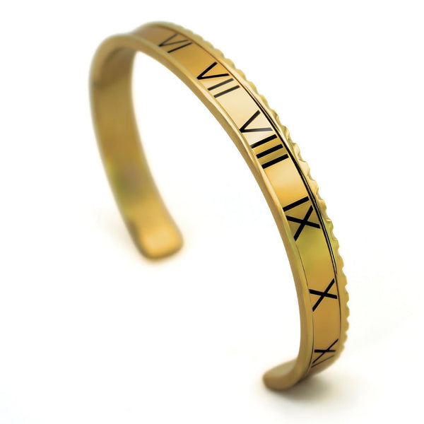 ROMAN BEZELET DOUBLE GOLD