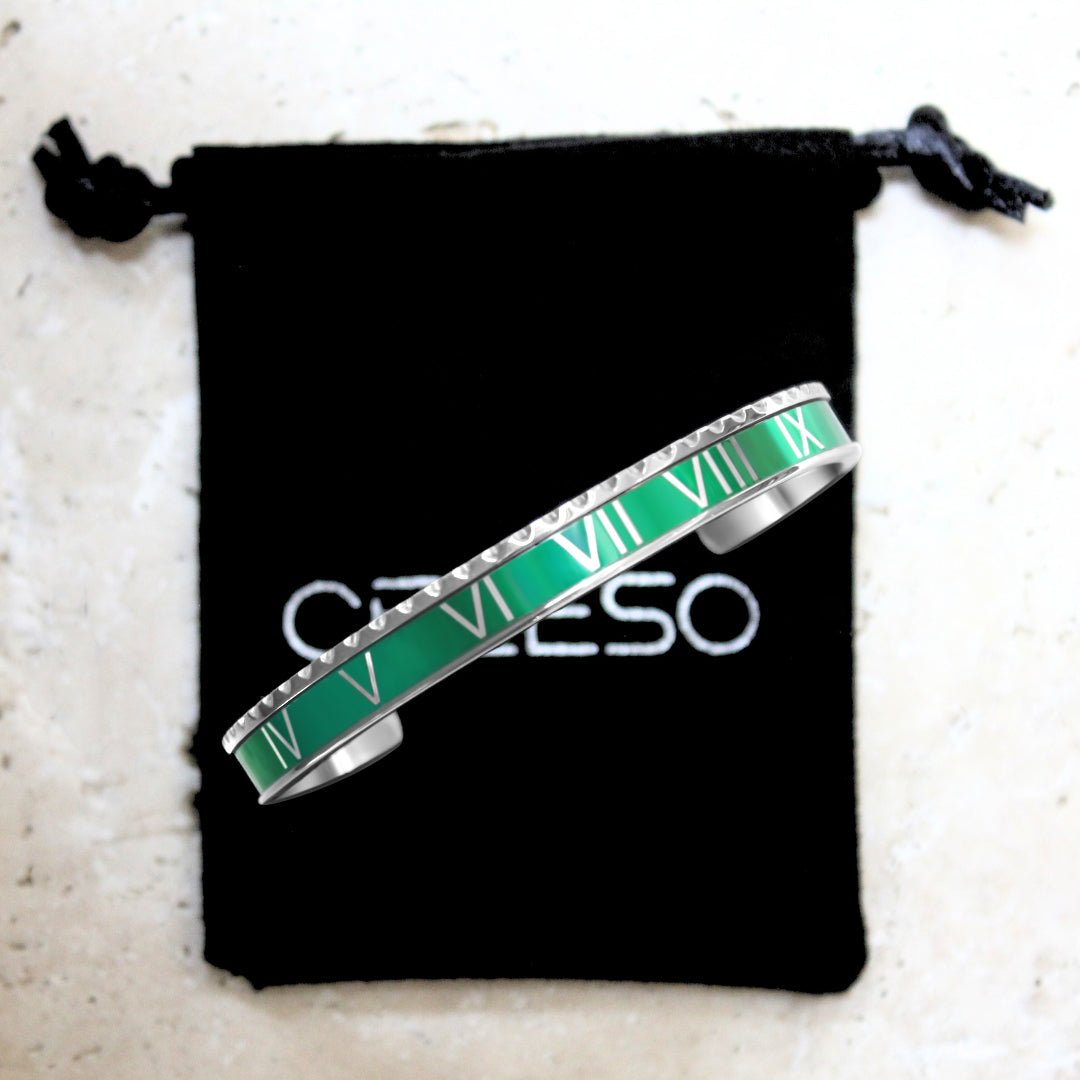 ROMAN BEZELET GREEN - Celeso